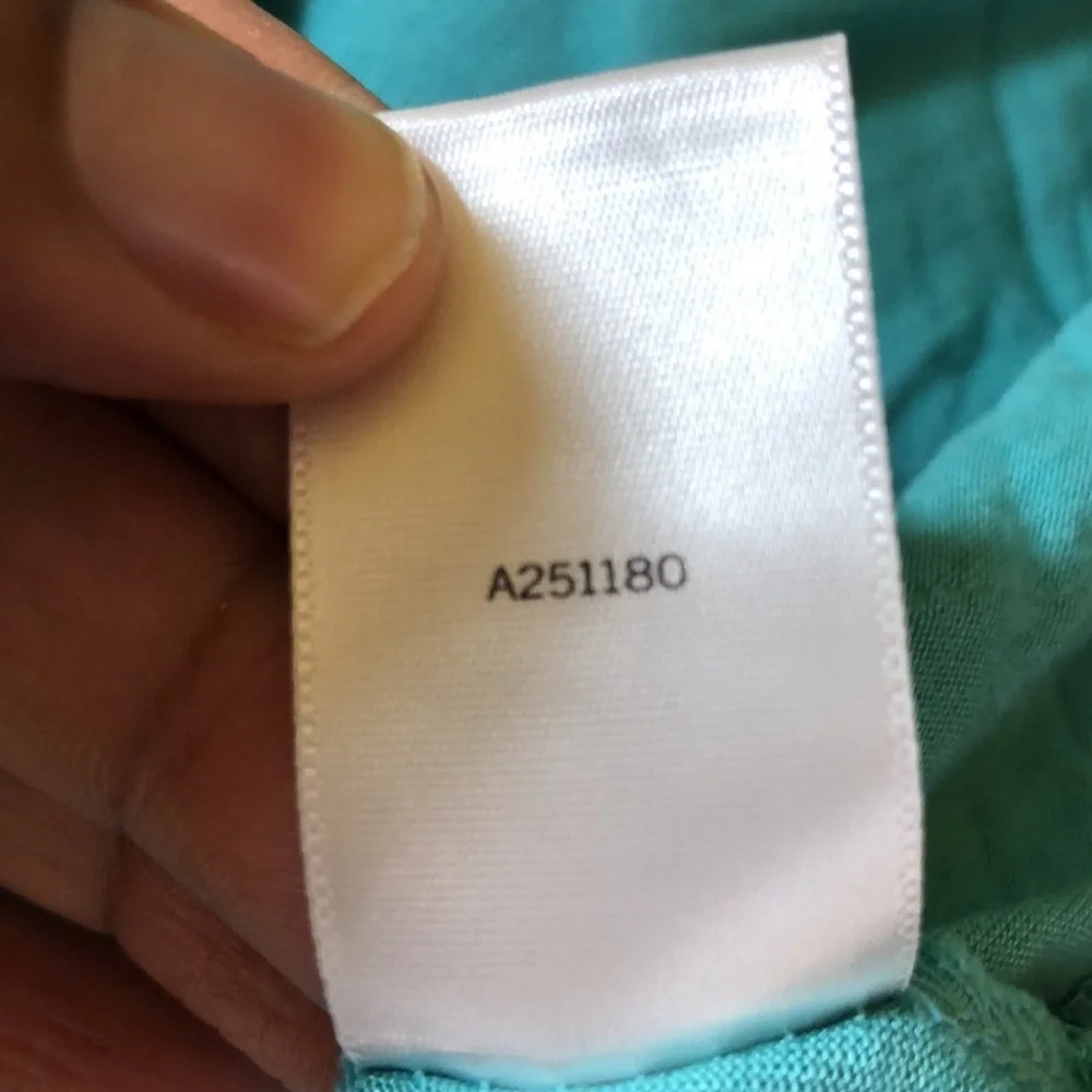 LOGO Lori Goldstein V-neck Vest with Chiffon Trim in Seaglass - Picture 15 of 15